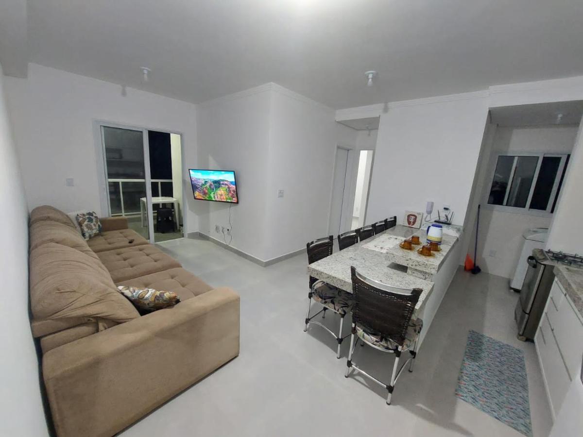 Apartamento Recanto Praia Grande - Mar, Ar, Churrasqueira, Piscina E Sauna Ubatuba Exterior foto